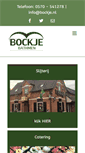 Mobile Screenshot of bockje.nl